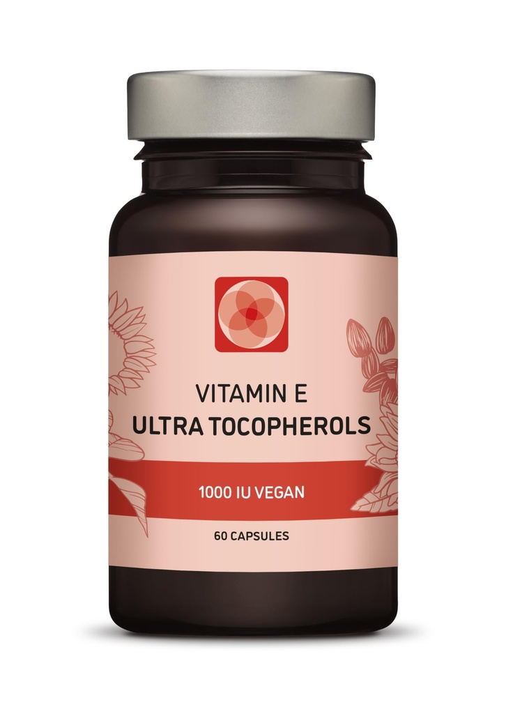 비타민 E 1000 IU 매우 Tocopherol 450mg 비타민 E Vegan – 모든 4 Tocopherols - 알파 Tocopherol + beta Tocopherol + 감마 Tocopherol + 델타 Tocopherol– 유일한 d 알파 (60)