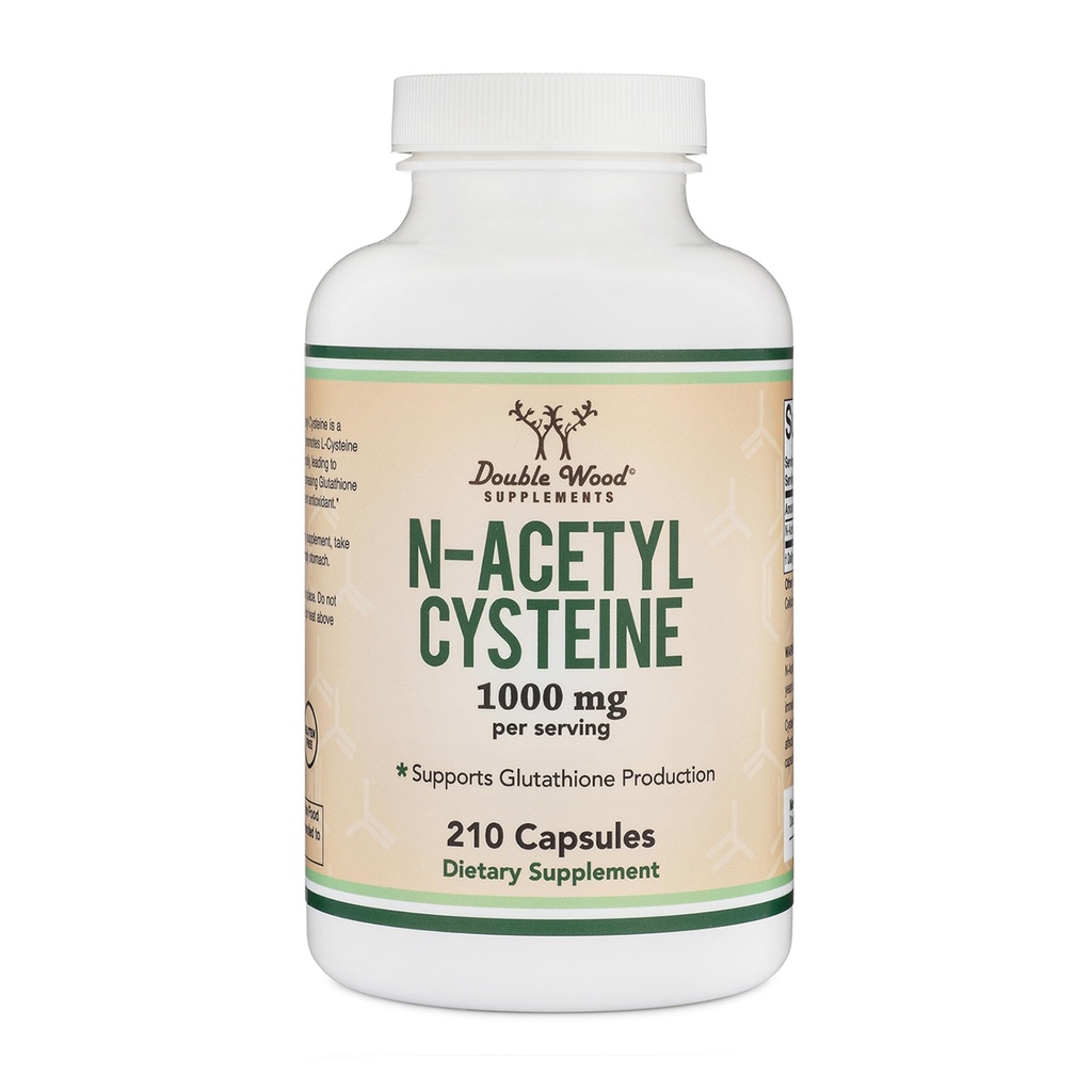 NAC 보충교재 N 아세틸 Cysteine (캡, 210 캡슐 당 500mg를 봉사하는 당 1,000mg) (Third 당 시험되는) Odor Masking 기술로 두 배 나무에 의하여 Glutathione 수준을 밀어줍니다