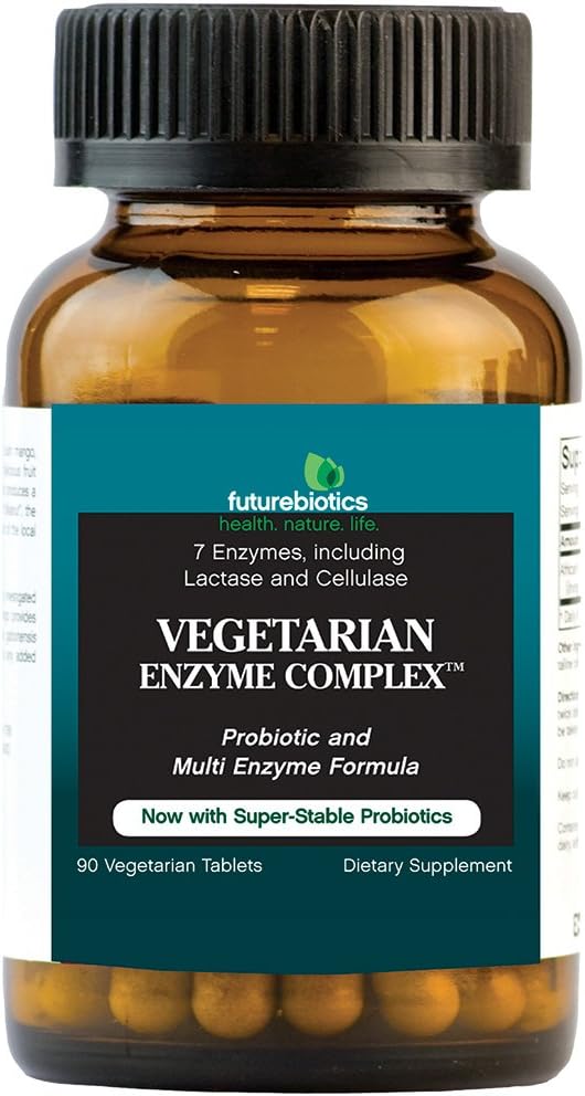 Futurebiotics 채식 효소 복합체, 90 정제