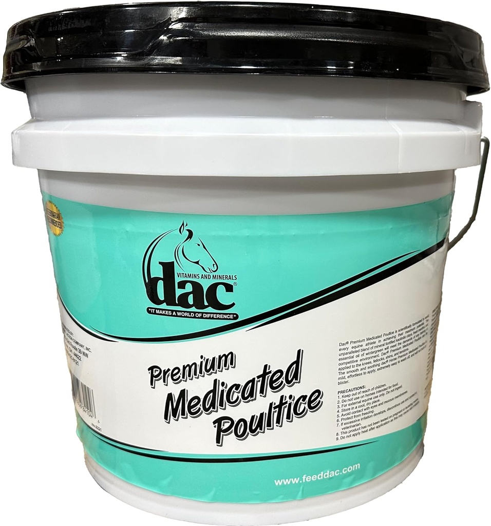 dac Vitamins and Minerals dac® Premium Medicated Poultice - 45lbs, 화이트