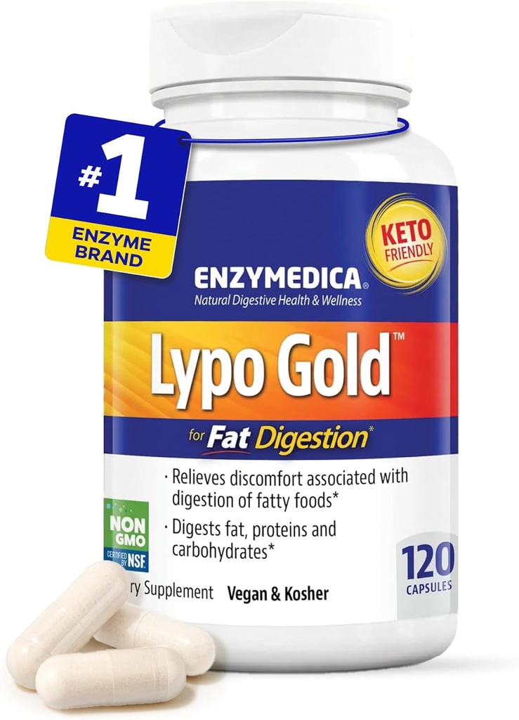 ENZYMEDICA Lypo 금, 120 조사