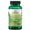 Swanson Prebiotic + Probiotic Fiber - 소화 시스템 및 면역 건강 지원 촉진 - 보조 일반 및 GI Tract Health - (60 캡슐, 500 백만 CFU)