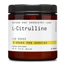 BEYOND RAW 화학 실험실 L-Citrulline 분말, 지원 피크 성능, 30 서빙