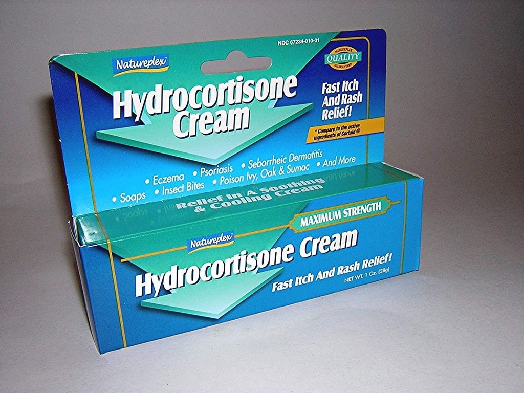 Natureplex Hydrocortisone 크림 - 그물 Wt. 1 온스