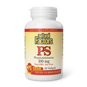 자연적인 요인, Phosphatidylserine, 기억, 농도 및 뇌 기능, Soy 및 글루텐을 위한 지원, 60 Softgels