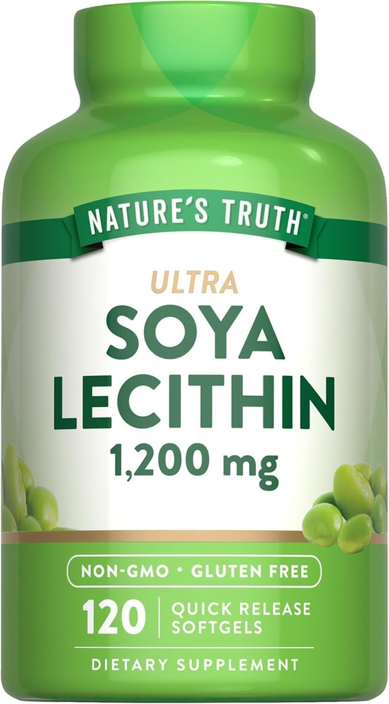 자연의 진실 Ultra SOYA Lecithin 1200 mg, 120 조사 (1의 포장)