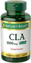 자연의 Bounty Tonalin 알약과 규정식 보충교재, 다이어트 및 몸 지원, 1000 mg, 50 급속한 방출 Softgels