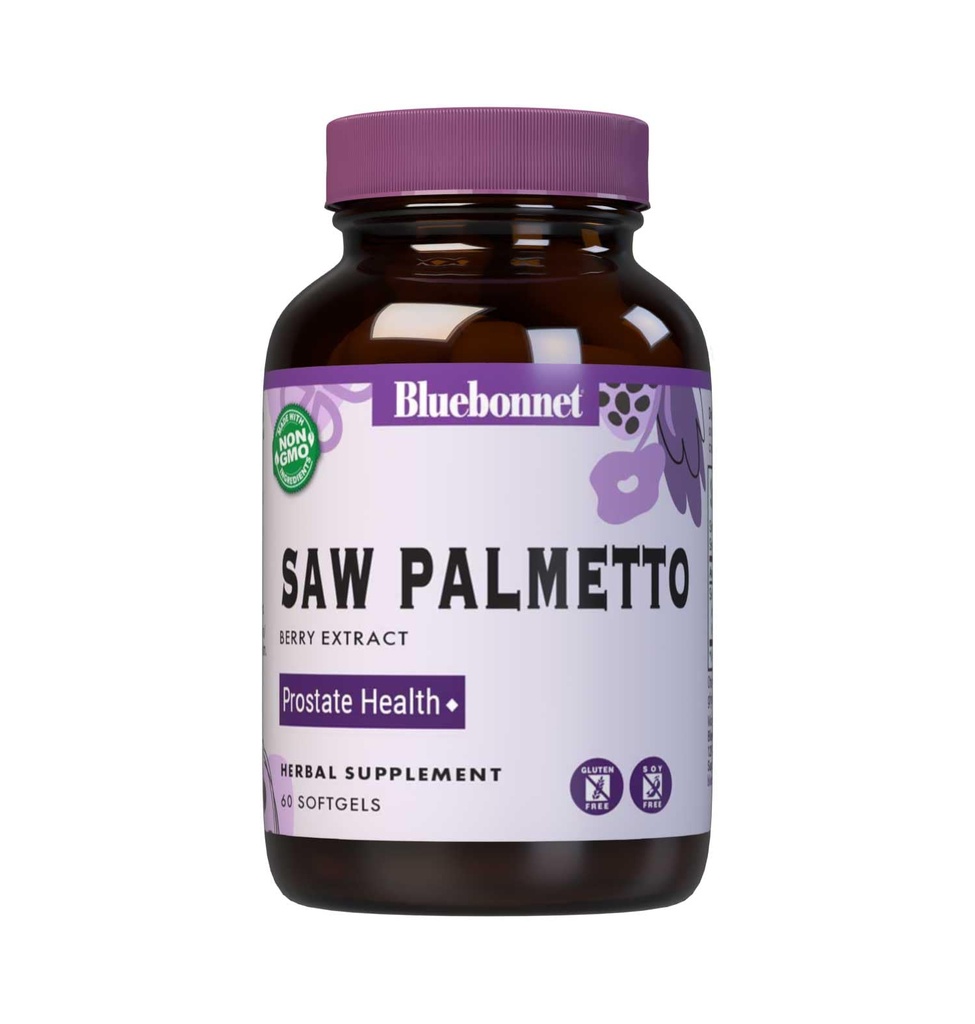 BlueBonnet 여분 힘은 Palmetto 베리 추출물 보충교재, 60 조사를 보았습니다