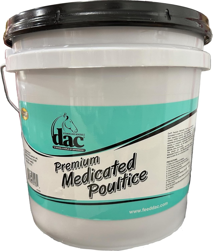 dac 비타민과 미네랄 DAC 프리미엄 Medicated Poultice - 23lbs, 화이트