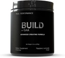 빌드 + GAA, 근육 건물 및 복구, 라즈베리 Lemonade, 특허 Pending GAA + Creatine Monohydrate, 향상된 강도, 성능, 근육 성장 - Creatine, GAA, Betaine - 30 서빙