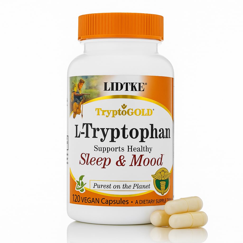 Lidtke 기술 L-Tryptophan 캡슐, 120 조사