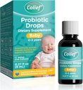 Colief Probiotic Drops Baby | 1.1 억 명의 라이브 문화 | 라토바니시 럼노스 & Bifidobacterium Infantis | 출생부터 적합 | 과학적으로 입증 된 Bacteria | 0.27 Fl Oz