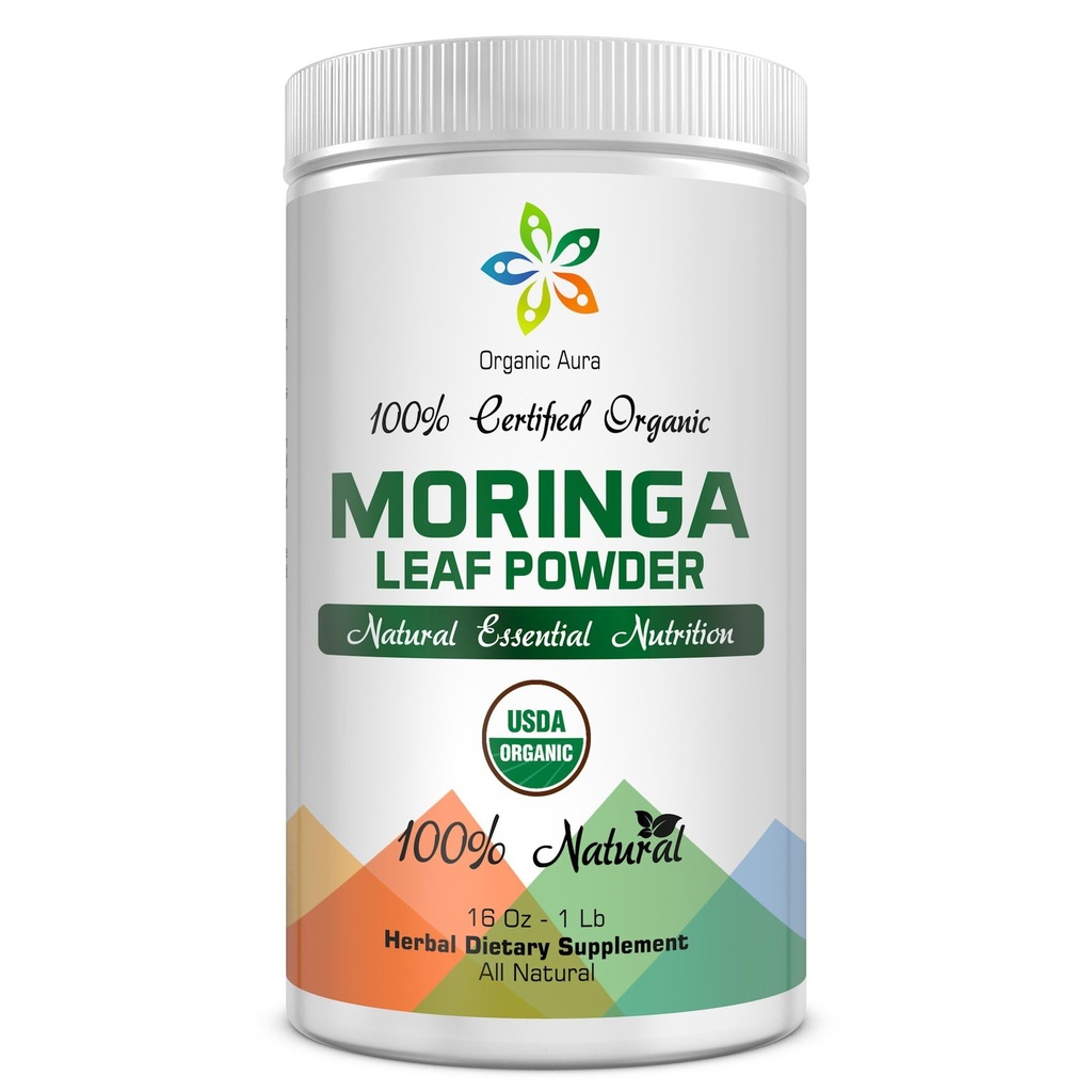 증명된 유기 Moringa 잎 powder-1Lb. USDA는 유기를 증명했습니다. 순수한 100% 및 본래. 자연적으로 에너지, 대사 및 면역력을 높입니다. 익지않는 녹색 전체적인 Superfood. GMO 없음, 글루텐 무료