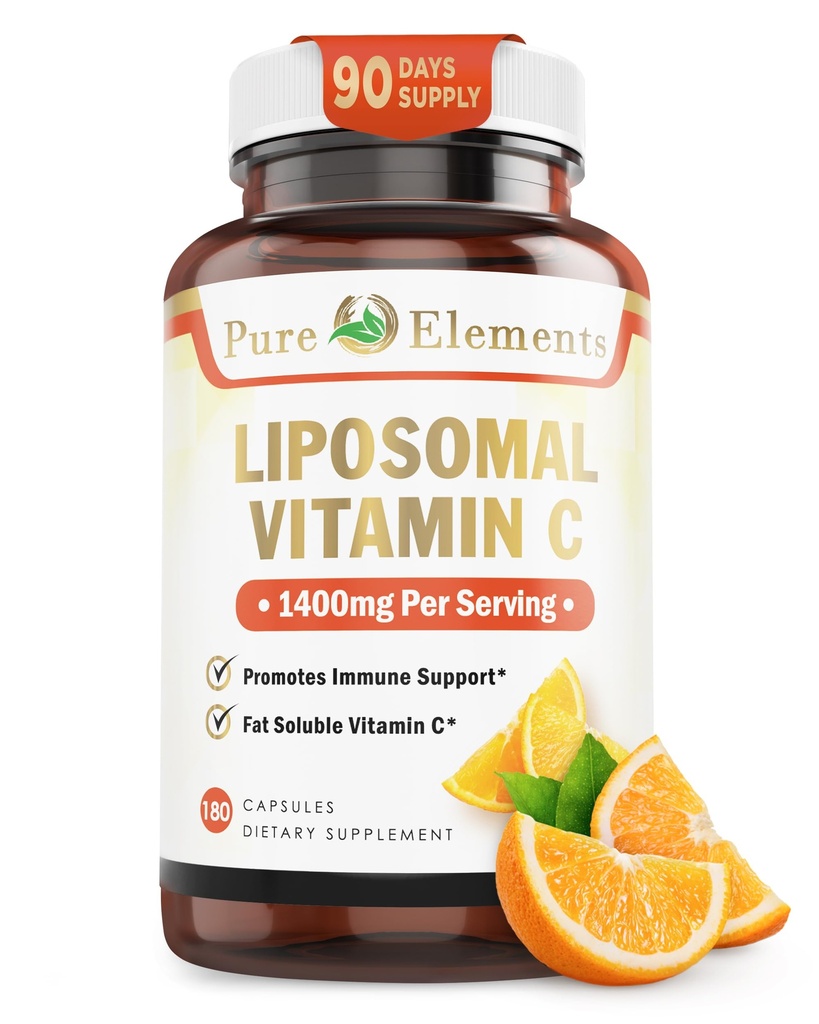 Liposomal 비타민 C 규정식 보충교재, 캡슐 비 GMO, Soy는, 글루텐 해방합니다