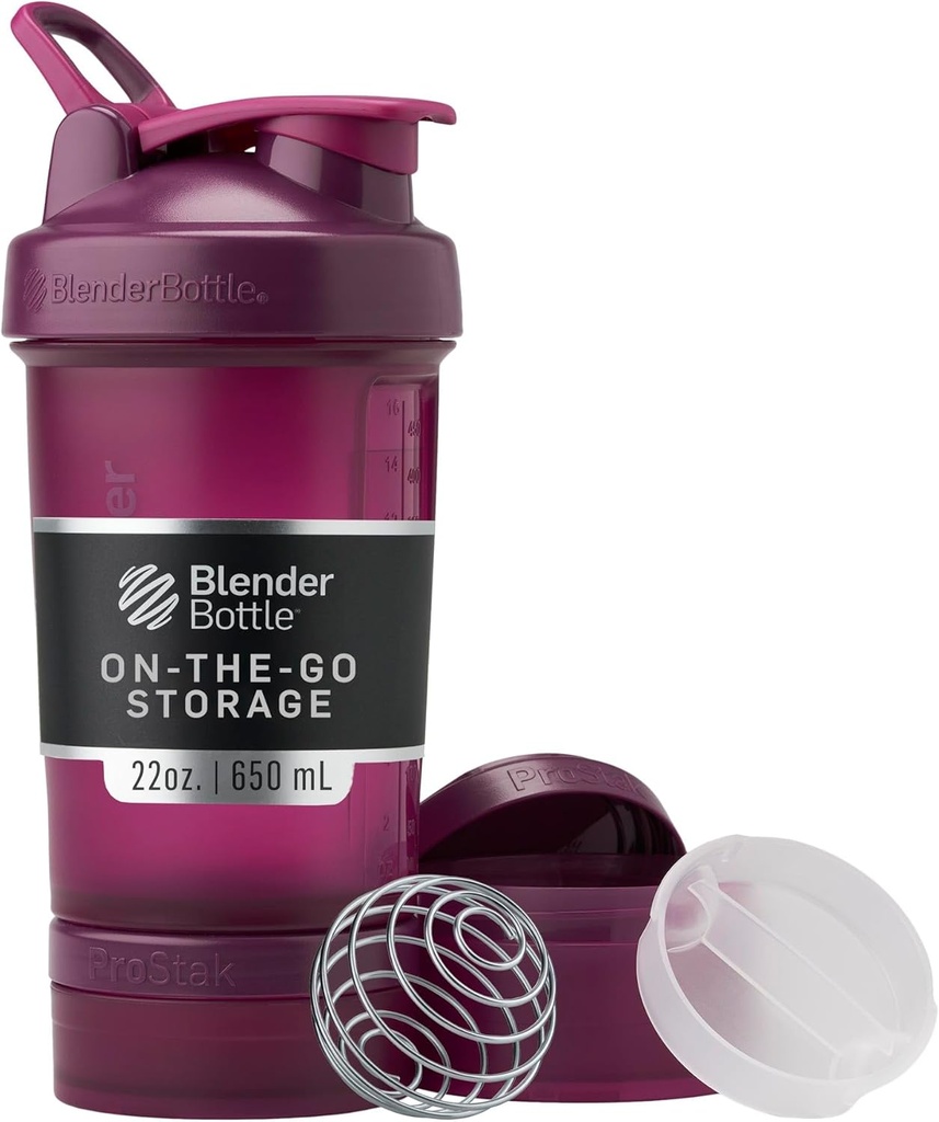 단백질 분말, 고전적인 V2 ProStak 체계, 22 Ounce, 배관을 위한 Pill 조직 그리고 저장을 가진 BlenderBottle 셰이커 병
