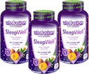Vitafusion Sleep Well Melatonin Gummies 설탕 무료, 60 각 (3 팩)
