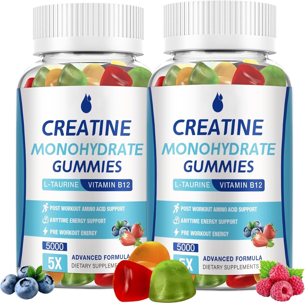 크레아틴 Monohydrate Gummies 2 팩