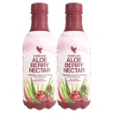영원히 생활 - 알로에 Berry Nectar - 90.7% 크랜베리와 사과와 순수한 알로에 베라 젤 - 보존제 없음 - 1L (패키지 2)