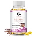 Myo-Inositol & D-Chiro Inositol - 호르몬 균형 & 여성을위한 건강한 타원형 지원 - 100 % 모든 천연 PCOS 지원 보충 - 미국에서 만든 - Vegan 젤 캡슐 - 얼굴의 모발 성장을 감소