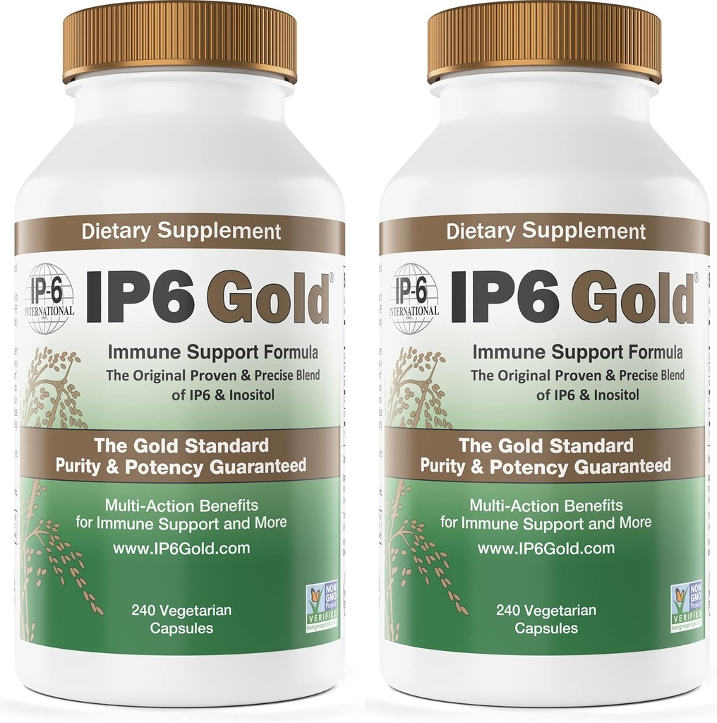 IP6 국제 IP6 금 면역 지원 공식 - 240 ct (포장 2)