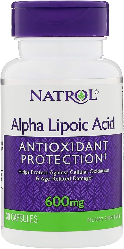 Natrol 알파 Lipoic 산 600 Mg의 30 조사