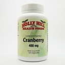 홀리 힐 건강 식품, 크랜 맥스 농축 크랜베리 400 MG, 120 캡슐