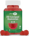 맥시 건강 비타민 D Gummies (60 Gummies)