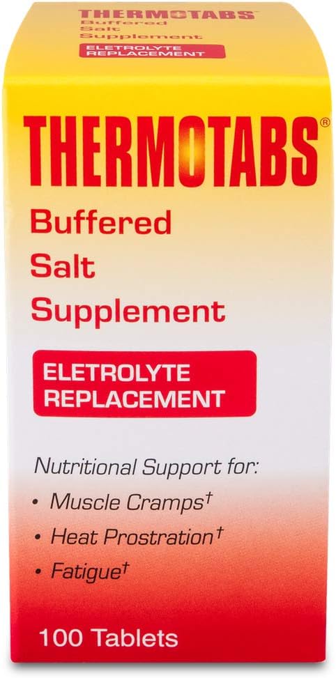 THERMOTABS 소금 보충 버퍼 태블릿 100 정제 (패킹 2)