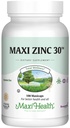 아연 보충제 - Enzymax와 아연 30 mg - 가장 높은 효능 면역 지원 - 킬레이트 아연 글리세라이드 캡슐 - 성인 아연 비타민 - Kosher - 100 카운트