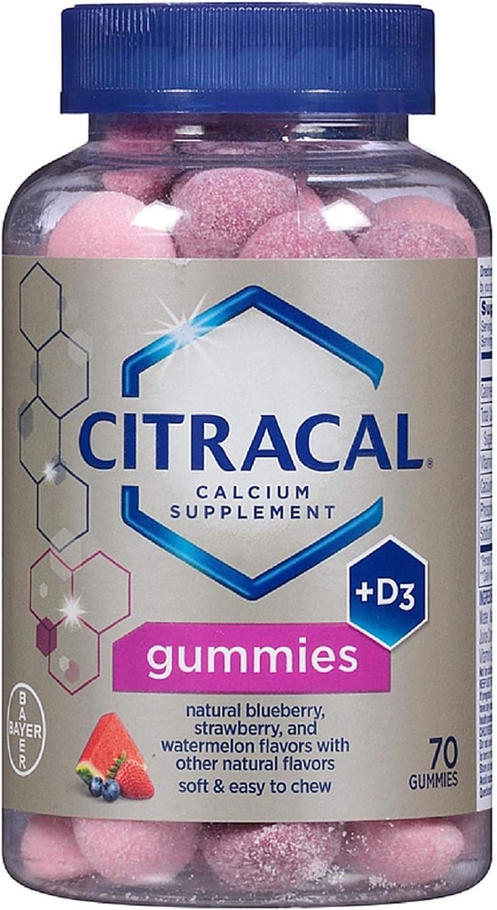 Citracal 칼슘 보충교재 Gummies 70 ea (3의 포장)