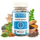 힘 & 향료 - 갑상선 지원, Maca 뿌리, 바다 켐프, 브라질 견과 및 Ashwagandha, 60의 캡슐을 가진 Iodine 보충교재