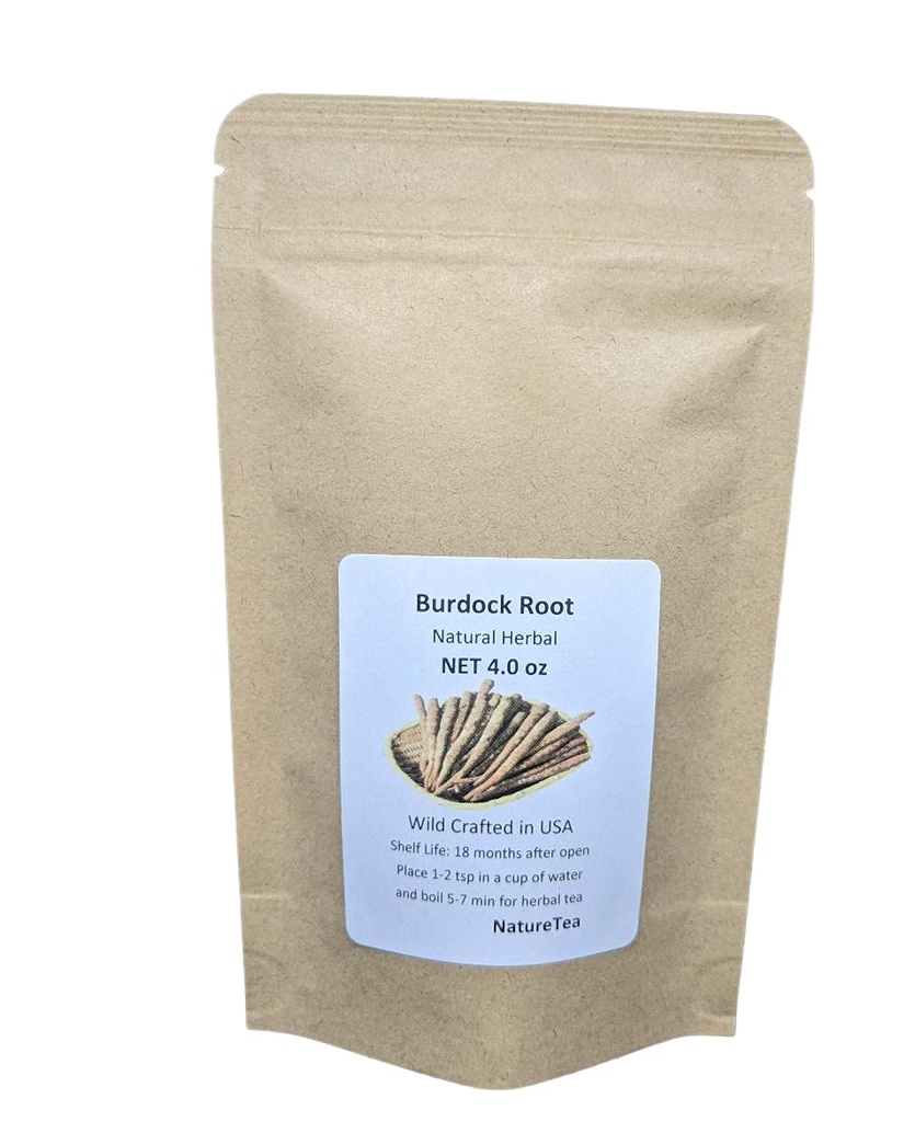 Burdock 뿌리 - Arctium lappa Roasted Loose Burdock 뿌리는 자연 (4 oz)에서 100 % 잘라