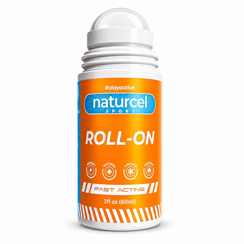 스포츠 롤 온, 2FL OZ, 근육과 관절, 냉각, 빠른 행동, Messss 무료 마사지 롤러, 무색의 통증에 대 한 화제 의지