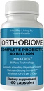 Orthobiome Complete Probiotic Pills Ortho Biome Capsules Formula Boost Metabolism Supplement Drug for Better Digestion to Stop Bloating, Constipation and Relieves Flatulence Gas(정형성 가스)