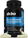 글루코사민 Chondroitin MSM Turmeric - 합동 건강 보충교재 2100mg 무릎 뼈 & 합동 - 합동 지원 보충교재 알약 진보된 글루코사민 황산염 캡슐 남성 여성 성인을 위한 합동 보충교재