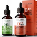 액체 클로로필 하락 50mg & 여분 힘 비타민 B Complex 하락