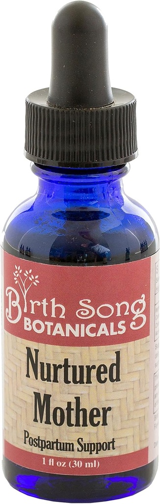 출생 송 식물 Nurtured 어머니 Postpartum Afterbirth Tincture, 초본, 1oz 병
