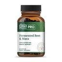 GAIA HERBS PRO Fermented Beet & Maca - 건강한 에너지 및 순환 지원 보충교재 * - Beet & Carrot 뿌리를 가진 Kidney 건강 보충교재 - Vegan, 글루텐 자유로운, Soy 자유로운 - 60의 캡슐 (30의 서빙)