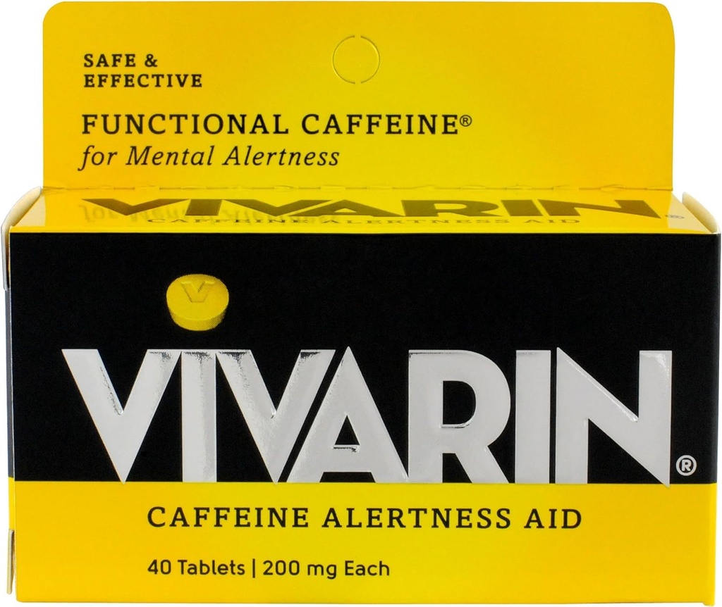 Vivarin Caffeine Alertness Aid의 정제 40 ea (6의 포장)