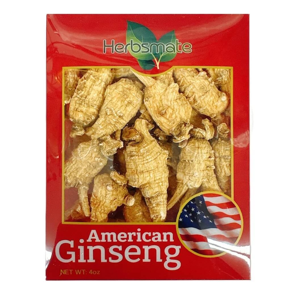 손으로 선택된 급료 미국 인삼 중간 둥근 크기 (4 Oz. 상자)