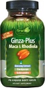 Irwin Naturals Ginza Plus Endurance, 에너지, 균형 규정식 보충교재 액체 젤 모자, 75-Count 병