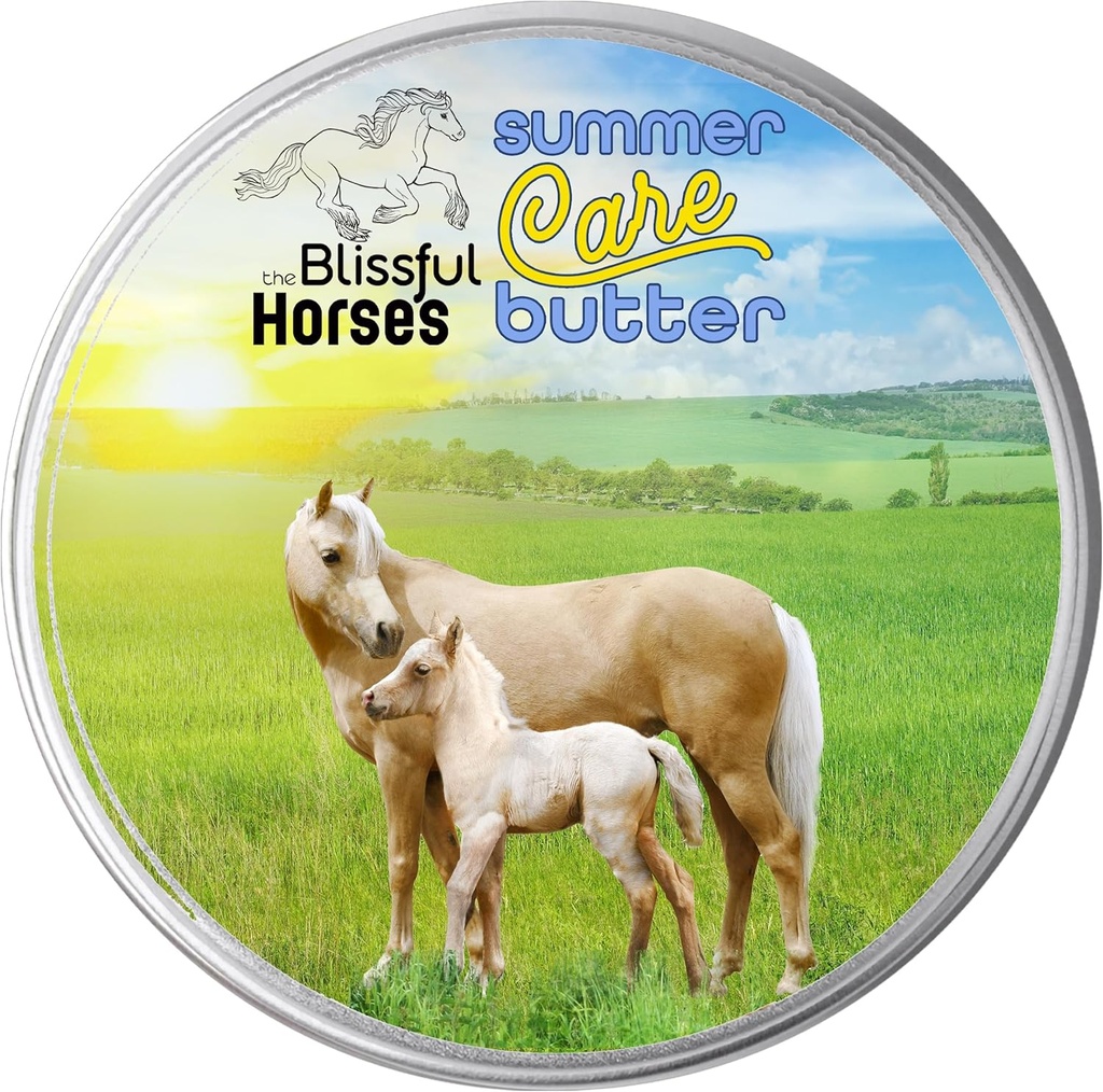 아름다운 말 여름 관리 태양 버터, Gentle Horse Sunscreen, Easy-to-Apply Equine Sunblock 솔루션, 모든 일 태양 보호, 4 온스에 대 한 필수품.