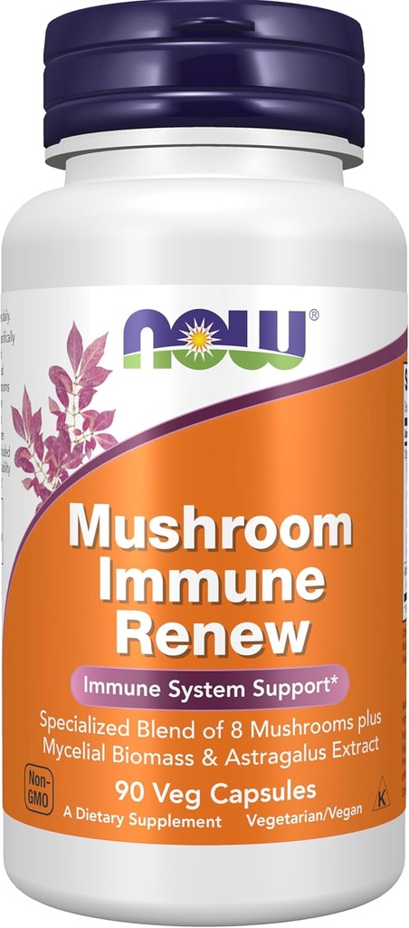 지금 식품 보충제, Astragalus 뿌리 추출물, 면역 시스템 지원 *, 90 Veg 캡슐과 Immune Renew TM