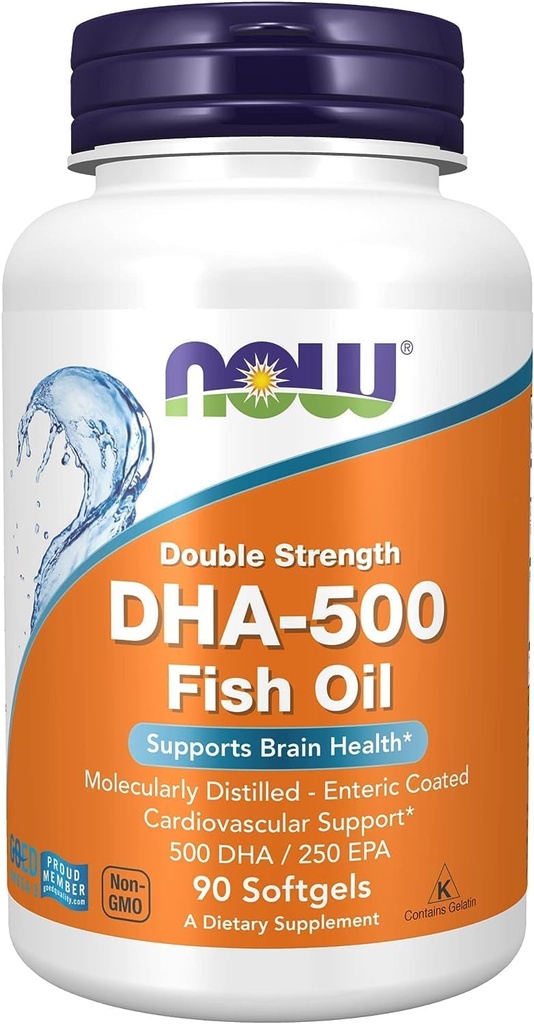 지금 음식 DHA- 500 mg는 증명한 기능을, 90 sgels 지원합니다