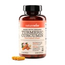 NatureWise Curcumin Turmeric 2250mg - 고급 흡수를위한 95 % Curcuminoids & BioPerine Black Pepper Extract - 매일 관절 및 면역 건강 지원 - Vegan, Non-GMO, 90 카운트 [30 일 공급]