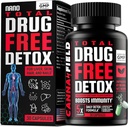Total Detox and Liver Cleanse - 미국 Made - 5-Days Detox - 피부, 머리카락, 손톱, Gut - 메가 지원 및 수리를위한 천연 Toxins Cleaner - 천연 초본 건강 공식, 면역 지원