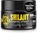 Boysea Shilajit 순수한 Himalayan 유기 Shilajit 수지 - 금 급료 100% Shilajit 보충교재 - 85+를 가진 자연적인 Shilajit 수지 초점 & 에너지, Immunity, 50 그램을 위한 포도 수확 무기물 & Fulvic 산