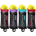 NewTrition® Extra Strength Energy Shot 1.7 fl oz (24, 4 맛 포장) - 250mg Caffeine with B Vitamin & Amino Acid, Sugar-Free Zero Calorie Vitamin Energy Drink for Focus & Endurance (Mixed-1)