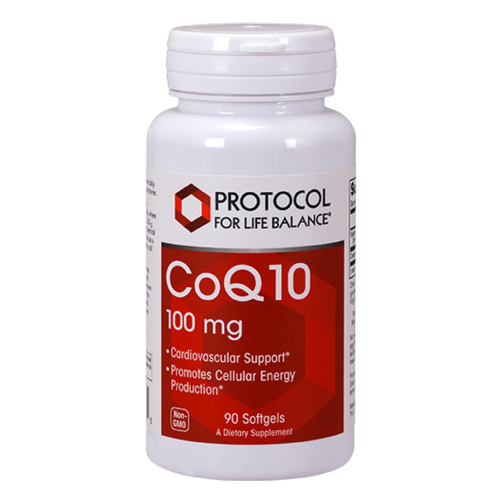 의정서 CoQ10 100mg - 비타민 E & Soy Lecithin - CoQ10 보충교재 - Halal & 계란 자유로운 - 90 Softgels