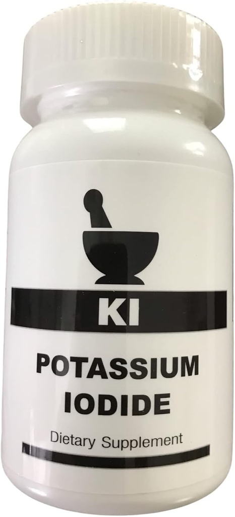 칼륨 Iodide 130 Mg 캡슐 (Not 130 Mg 서빙 (2 65 Mg)) 100 개. (최고 값) (1)